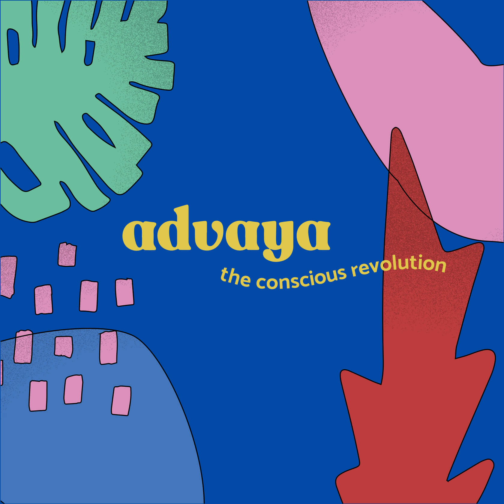 Advaya branding design UK company & web design colourful joy activism