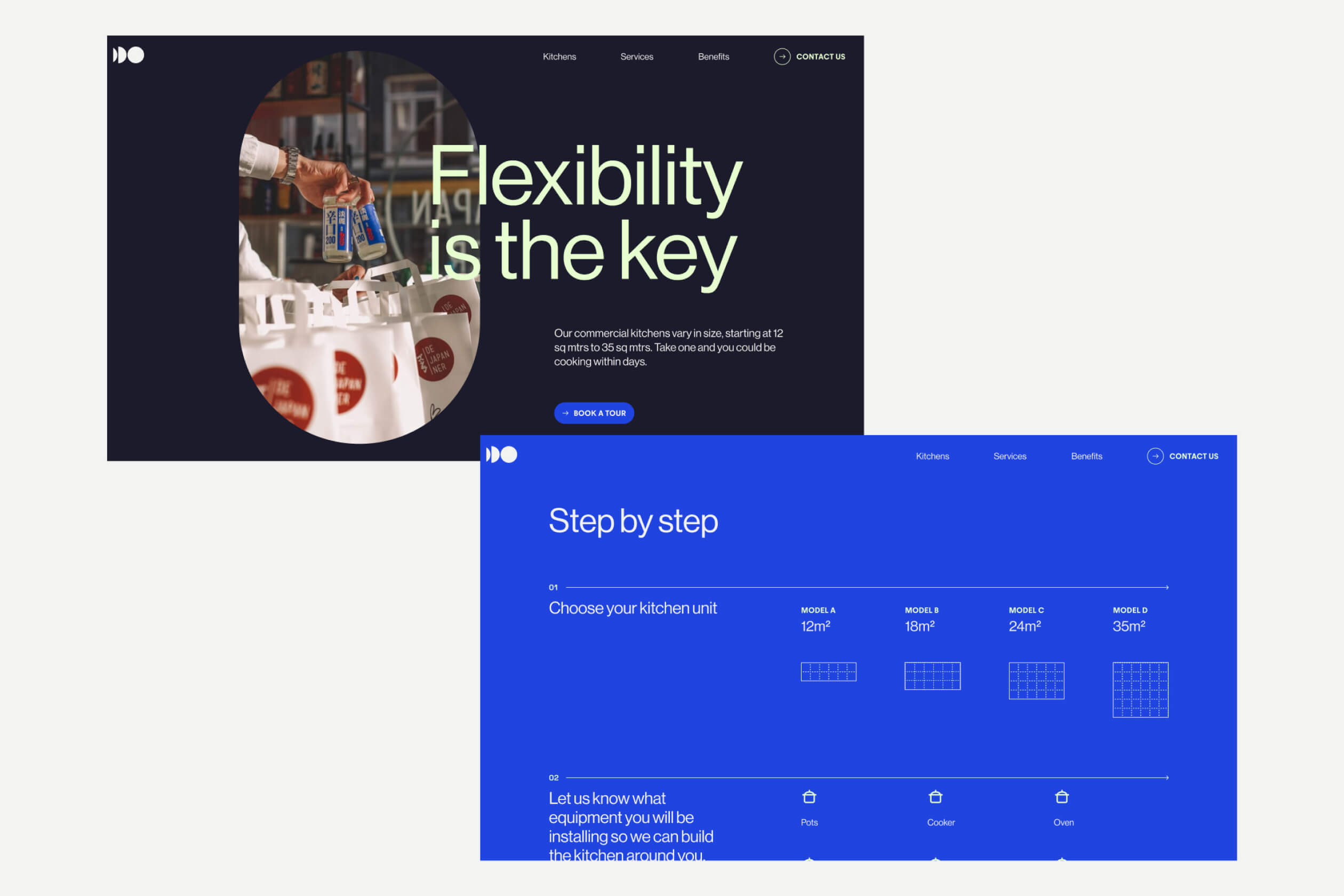 Space Kitchens Branding design gastronomic revolution Staff restaurantes comida food delivery