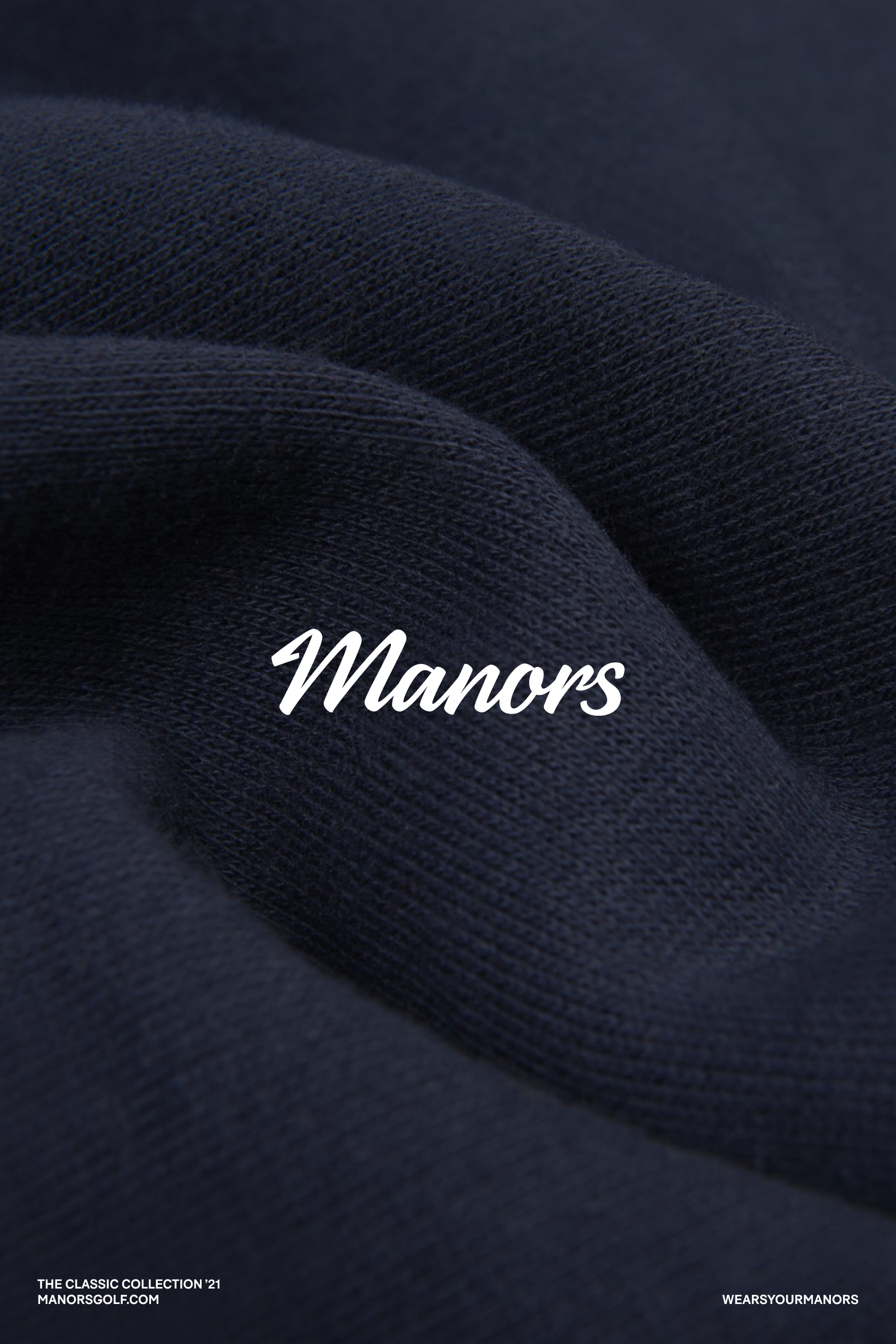 Diseño de marca y web para marca de ropa de Golf Manors UI UX Branding