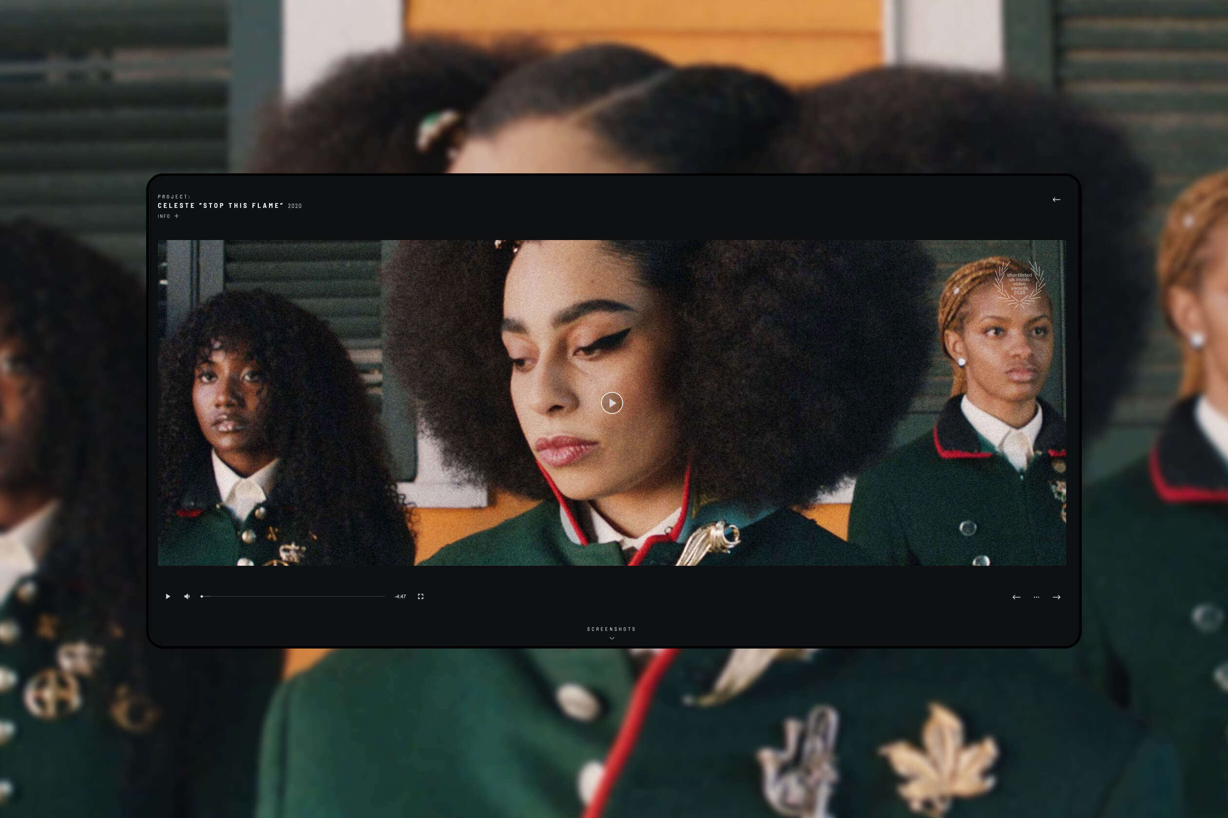 diseño ui ux web mobile responsive NYC filmmaker Todd Martin