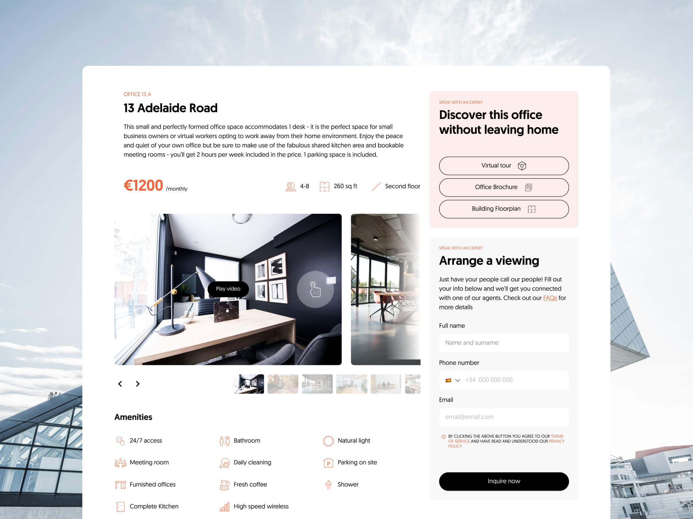 Branding & Diseño web para Workhub en Dublin