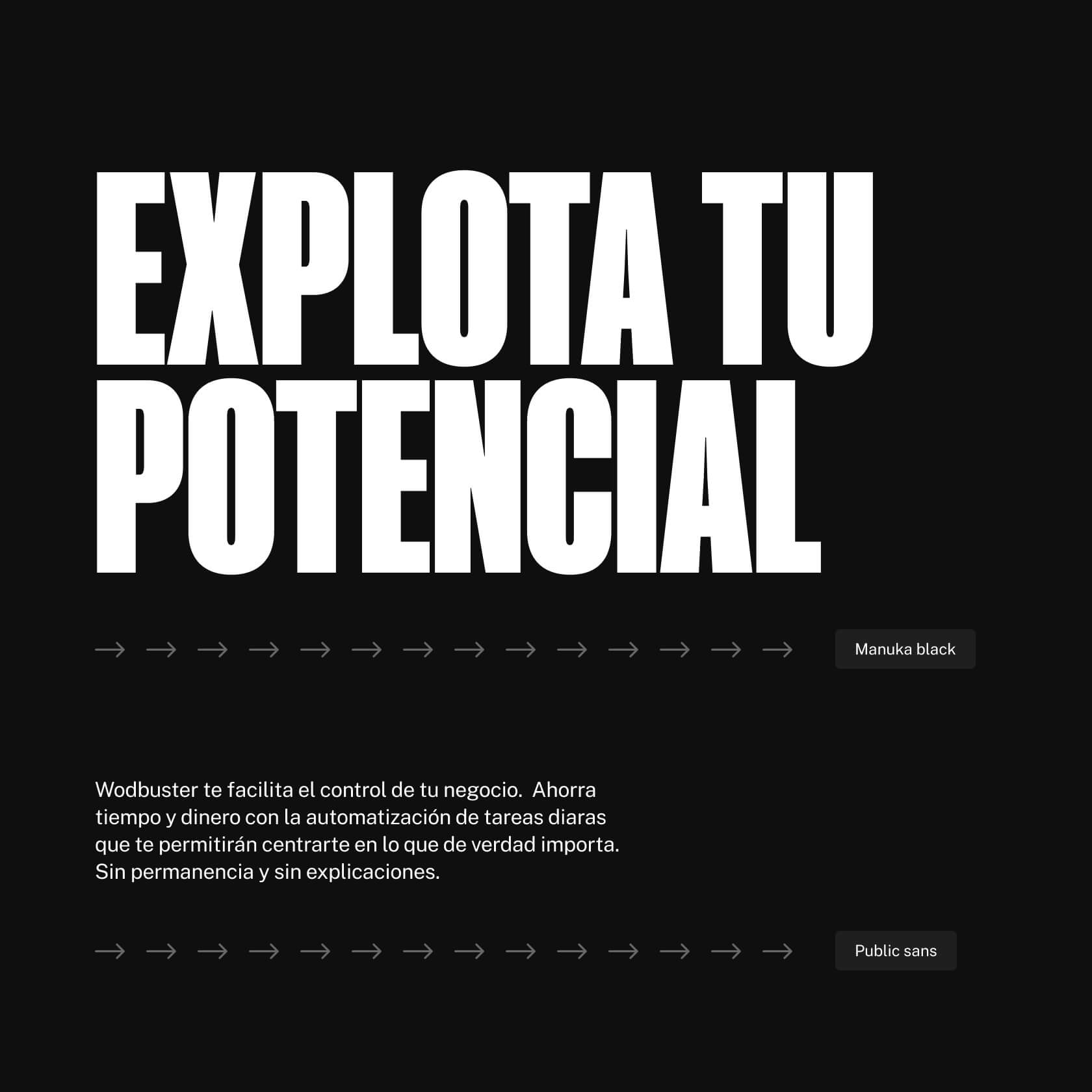 Branding y Diseño App Wodbuster gestión centros deportivos