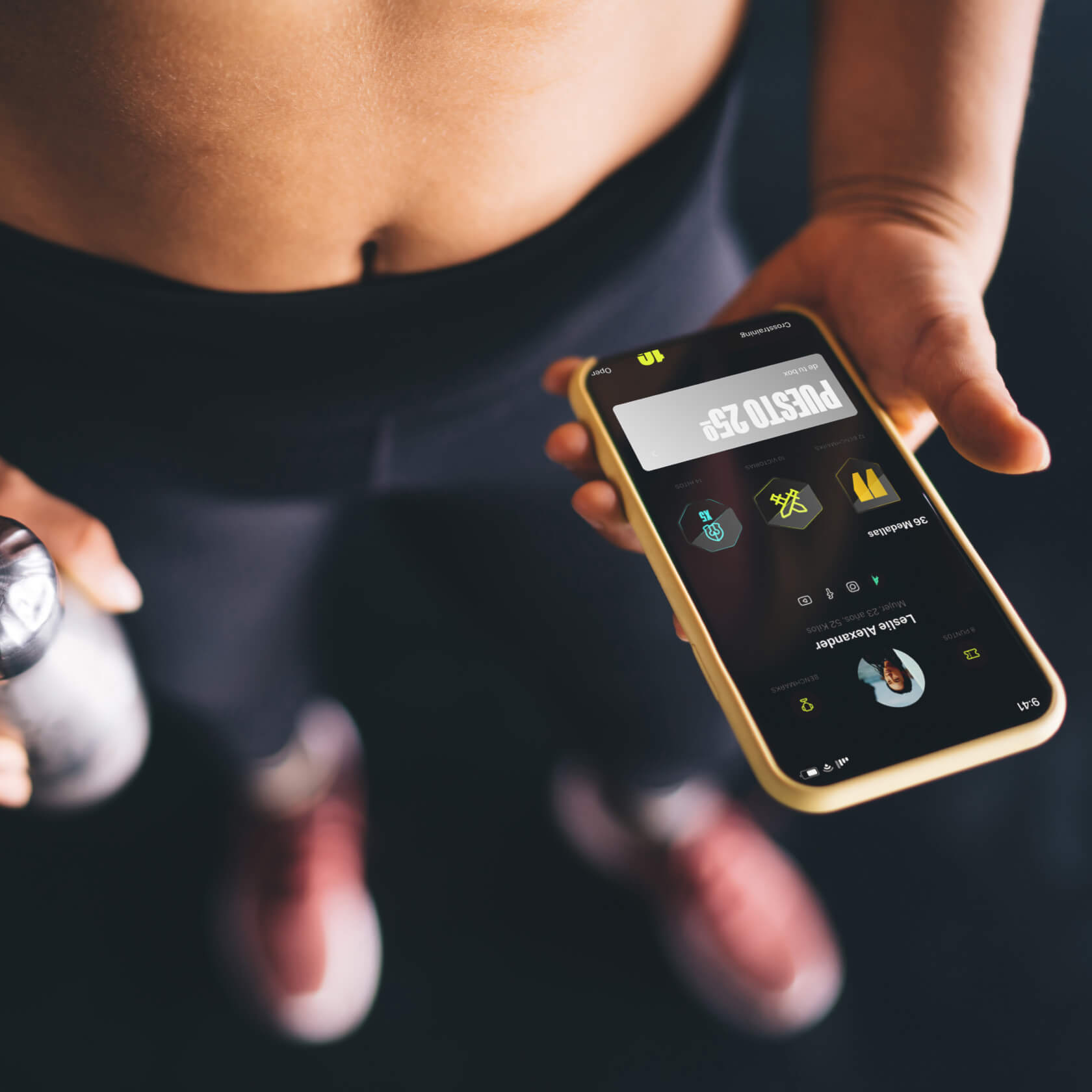Branding y Diseño App Wodbuster gestión centros deportivos